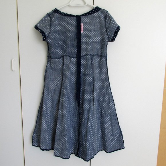 Heartbreaker Navy Blue "Beverly" 1950s-Style Dress - Picture 10 of 10